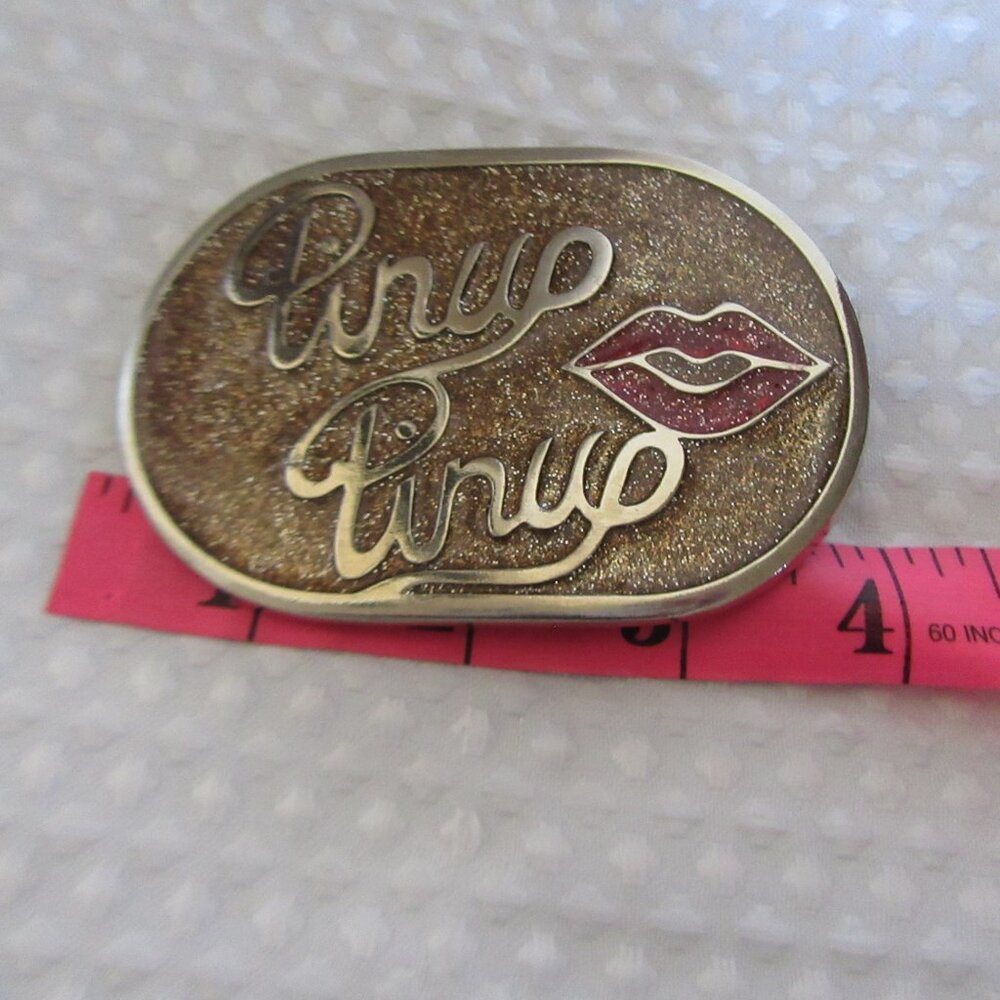 Belt Buckle Pin Up - Picture 5 of 6